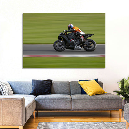 Motorcycle Racer No. 88 Wall Art