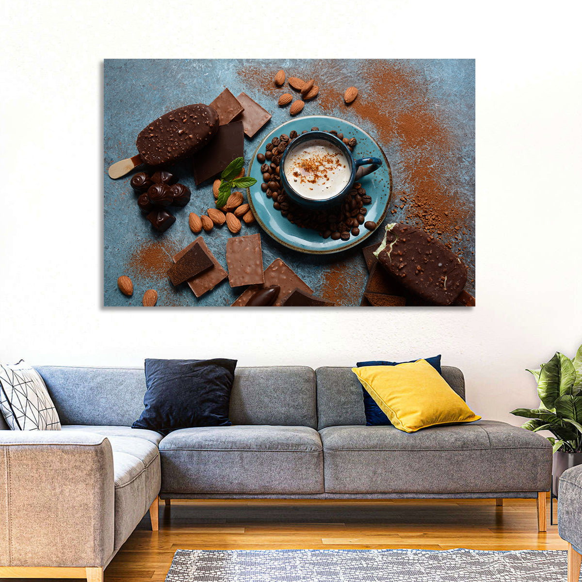 Coffee and Ice Cream Still Life Wall Art