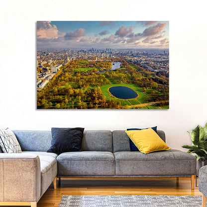 Hyde Park Aerial View Wall Art