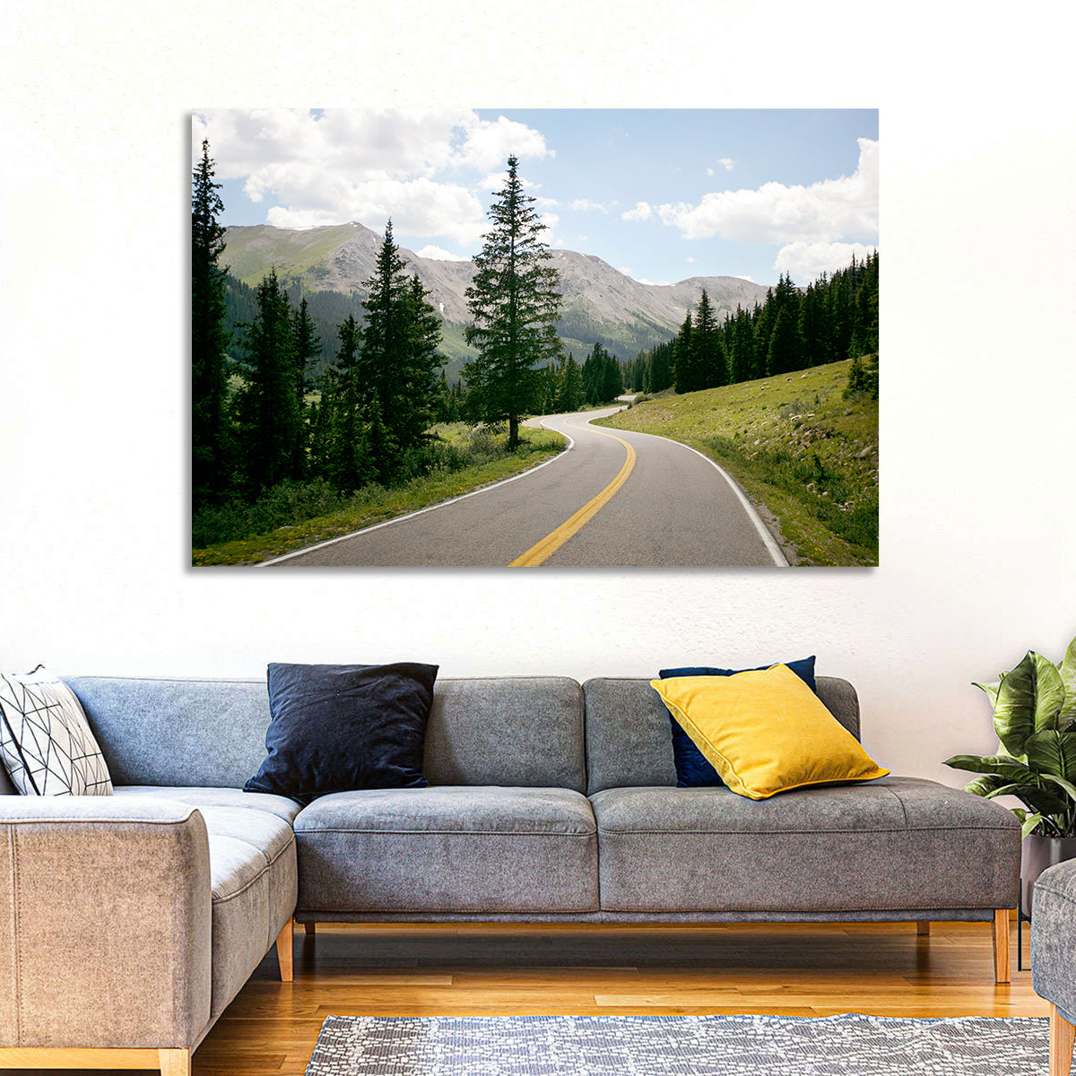 Colorado Mountain Road Wall Art