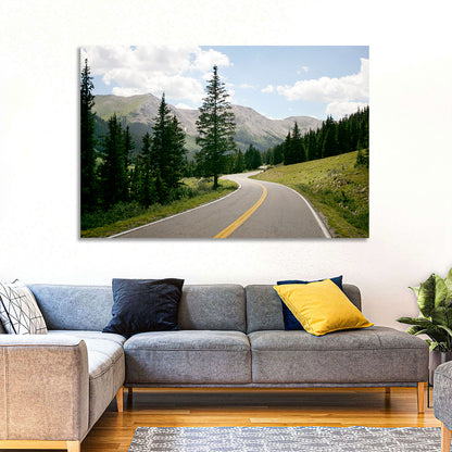 Colorado Mountain Road Wall Art