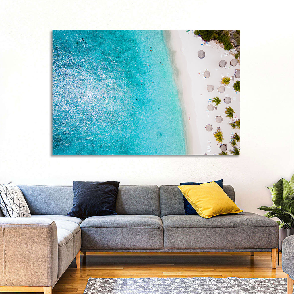 Cas Abou Aerial Shoreline Wall Art