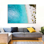 Cas Abou Aerial Shoreline Wall Art
