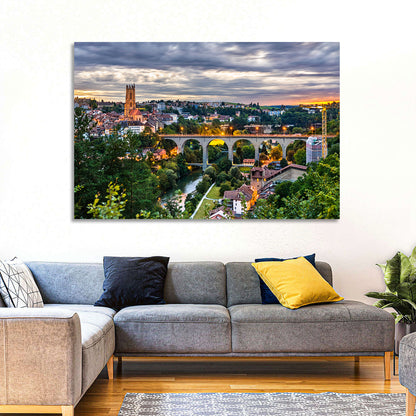 Zaehringen Bridge Wall Art