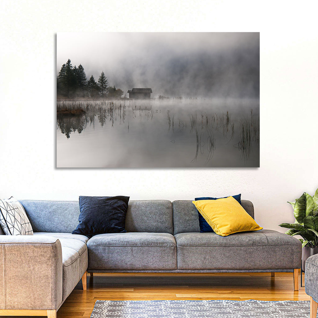 Ferchensee Morning Mist Wall Art