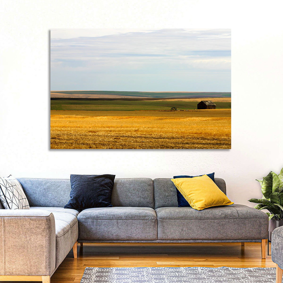 Lone Barn, Montana Farmland Wall Art
