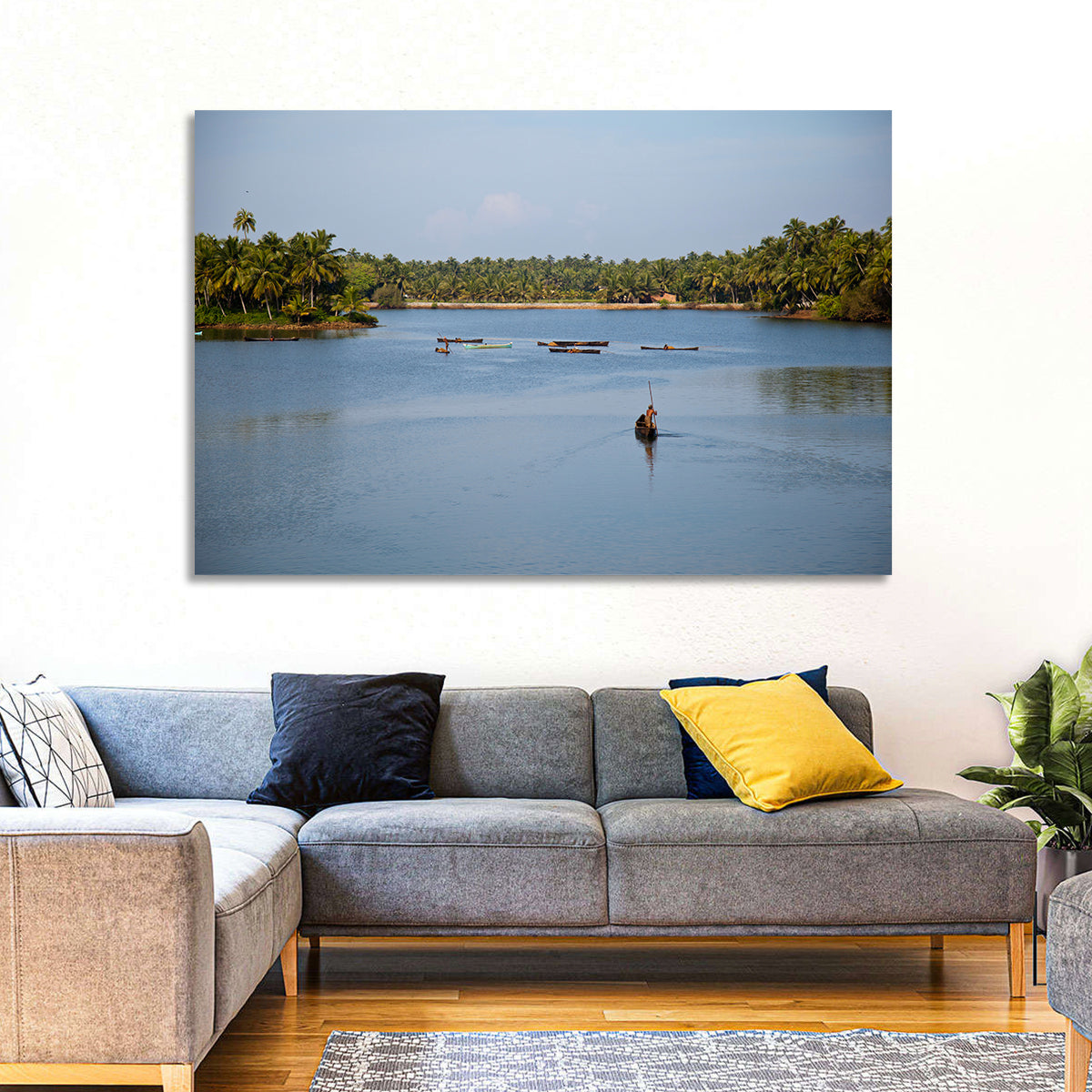 Udupi Lake Karnataka Wall Art