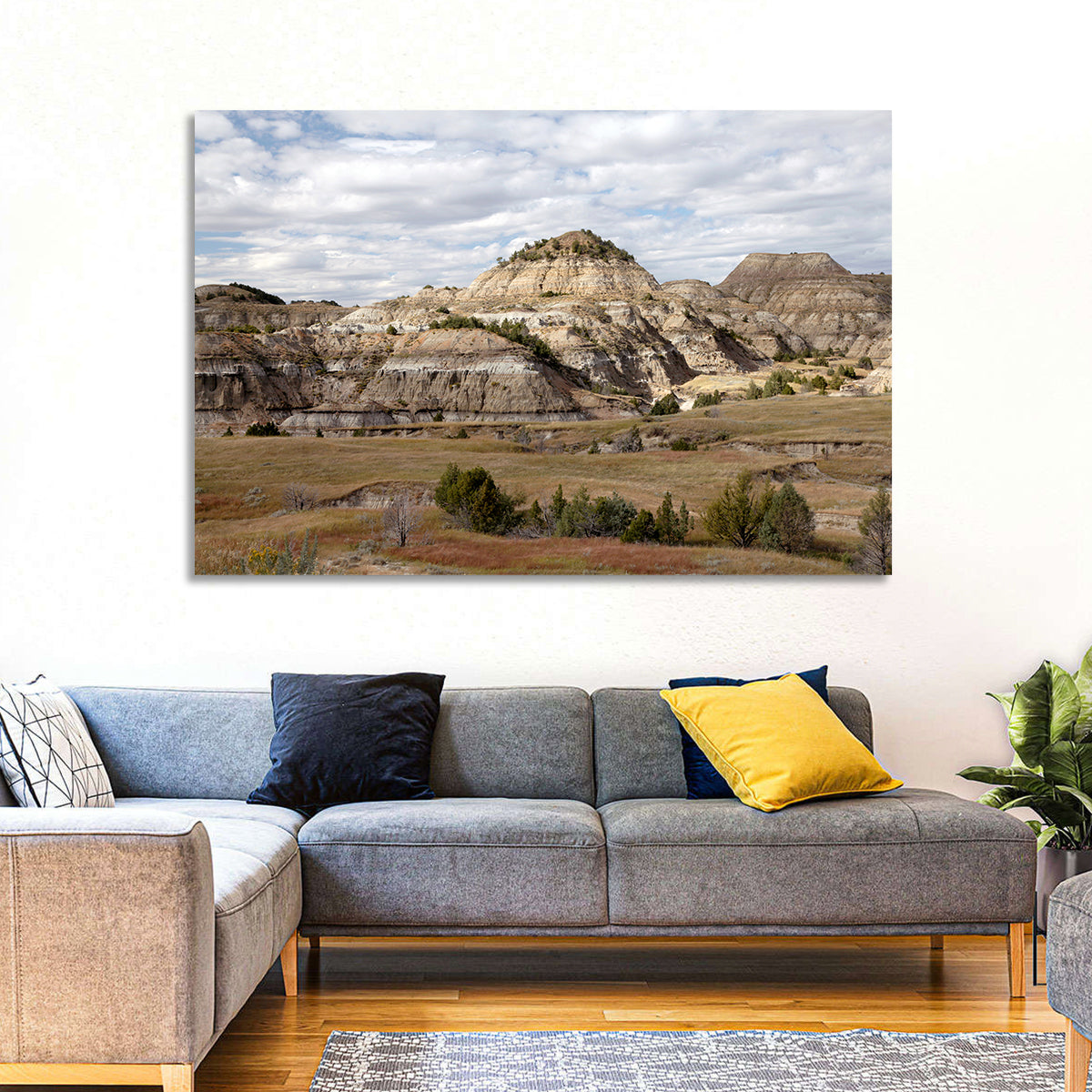 Theodore Roosevelt Badlands Vista Wall Art