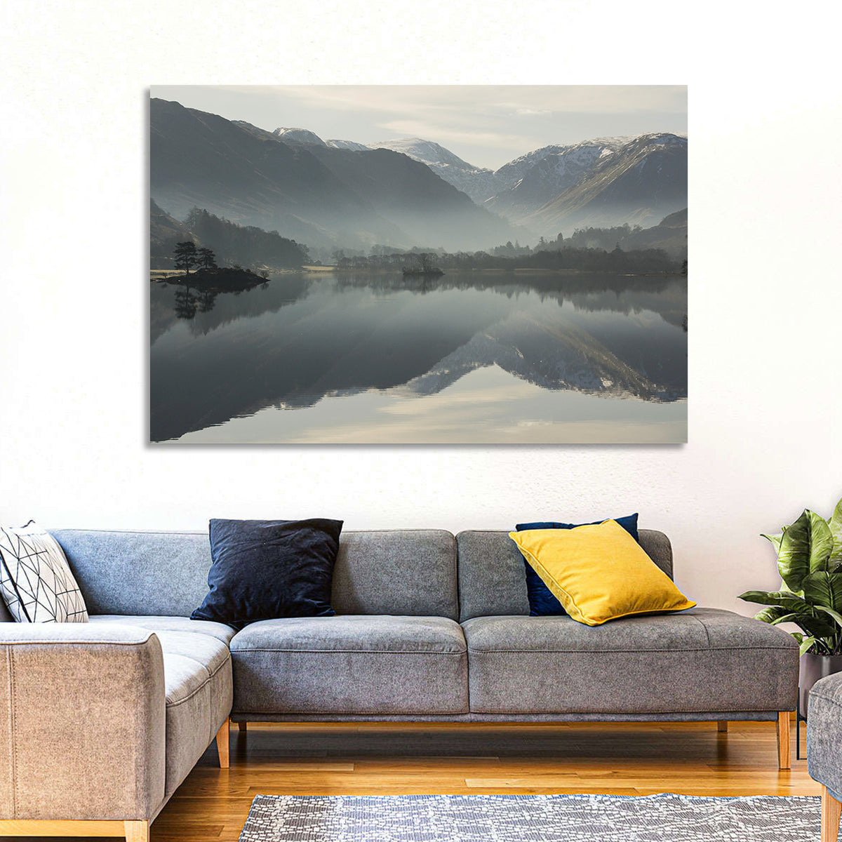 Lake Ullswater Morning Mist Wall Art