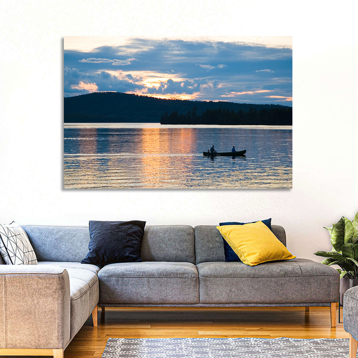 Moosehead Lake Sunset Wall Art