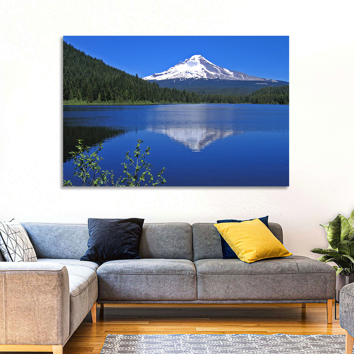 Mount Hood at Trillium Lake Wall Art