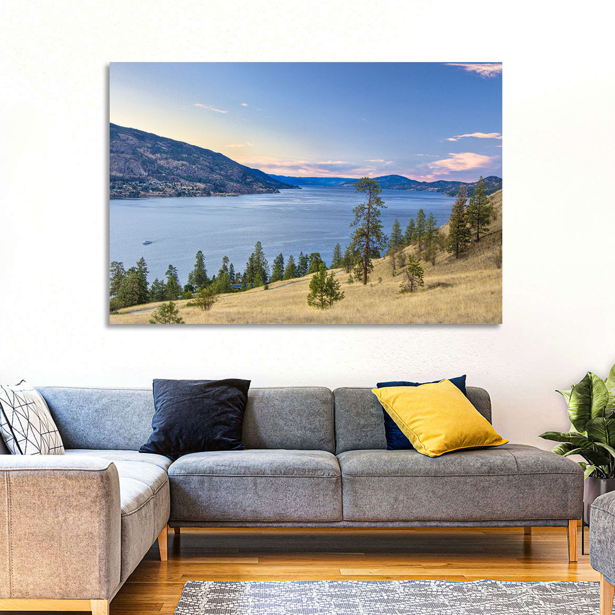 Blue Lake Okanagan Wall Art