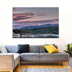 Lake Pend Oreille Twilight Reflection Wall Art