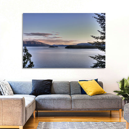 Lake Pend Oreille at Dusk Wall Art