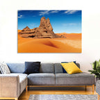 Sahara Rock Formation Landscape Wall Art