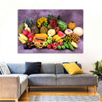 Tropical Fruit Still Life Wall Art