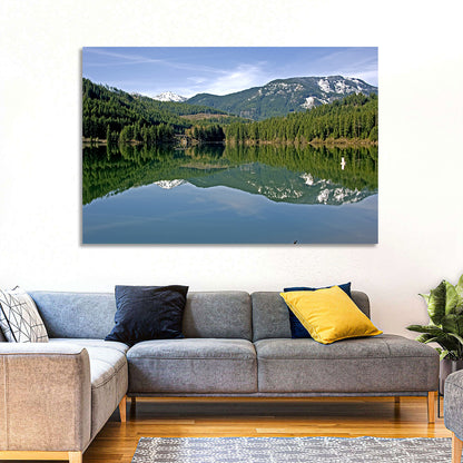 Lake Crescent Reflection Wall Art