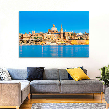 Valletta Skyline Wall Art