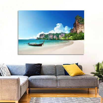 Railay Beach View, Krabi Wall Art