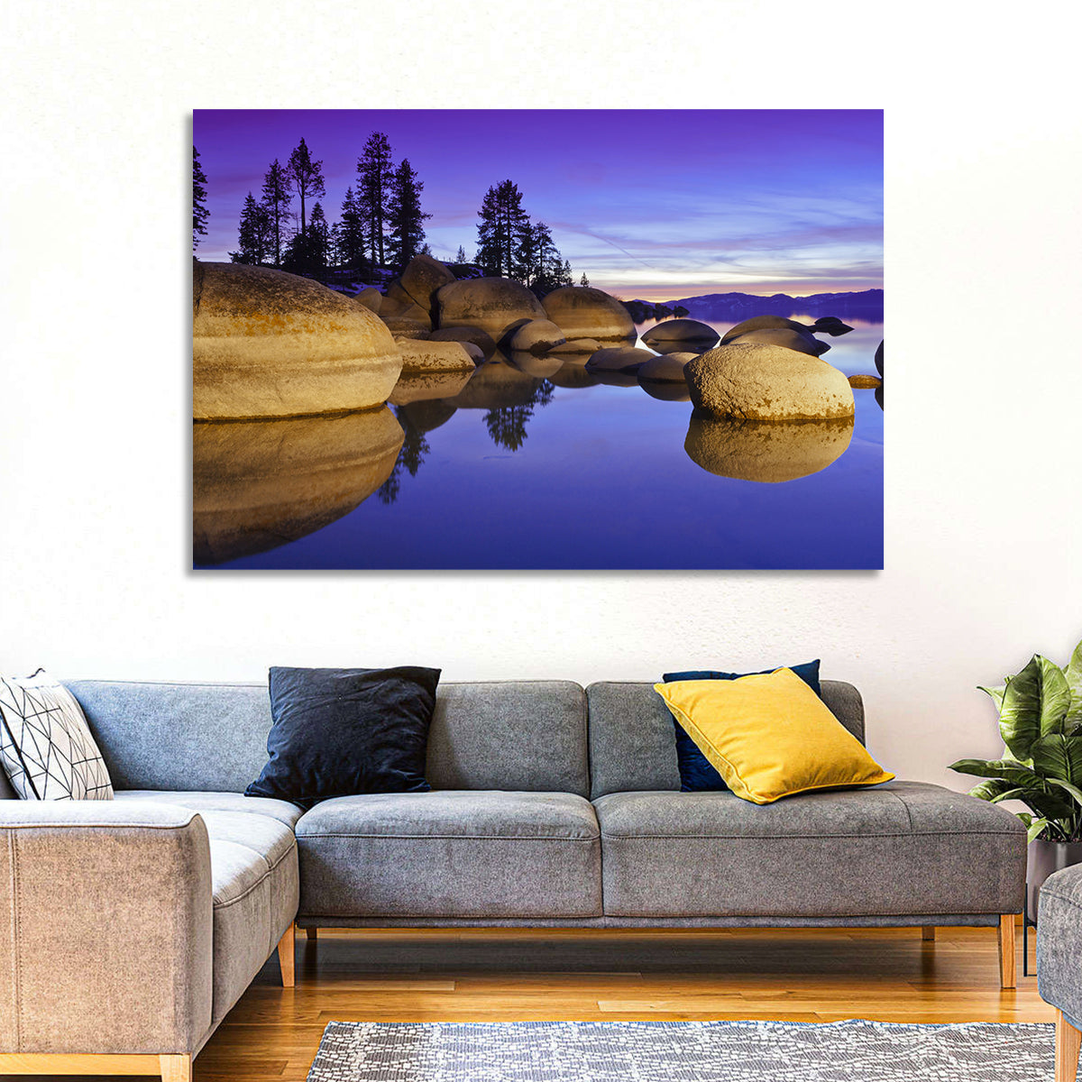 Lake Tahoe Twilight Wall Art
