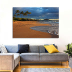 Poolenalena Beach Sunset Wall Art