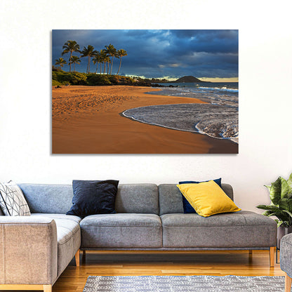 Poolenalena Beach Sunset Wall Art