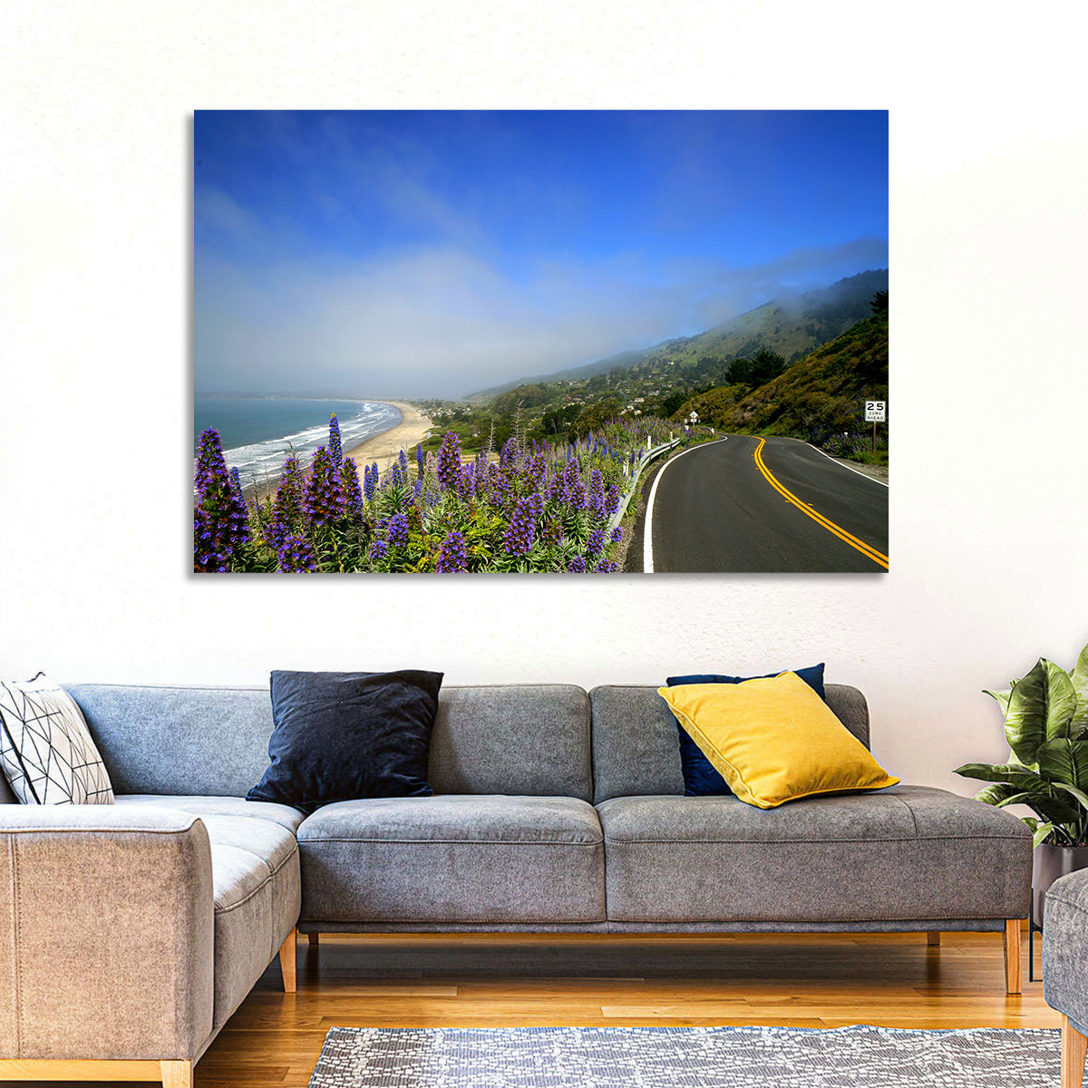 Big Sur Coastal Road Wall Art