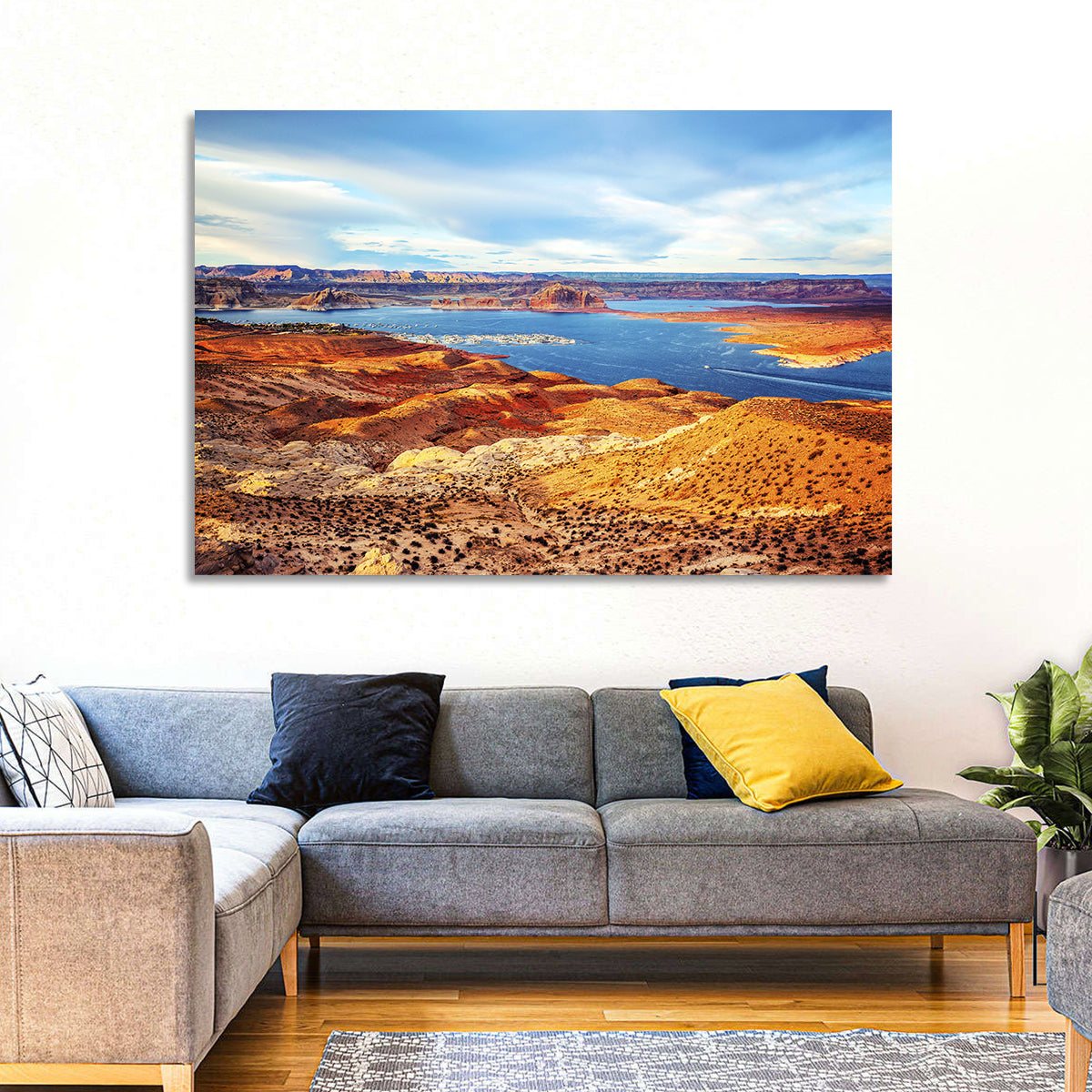 Lake Powell Marina Panorama Wall Art