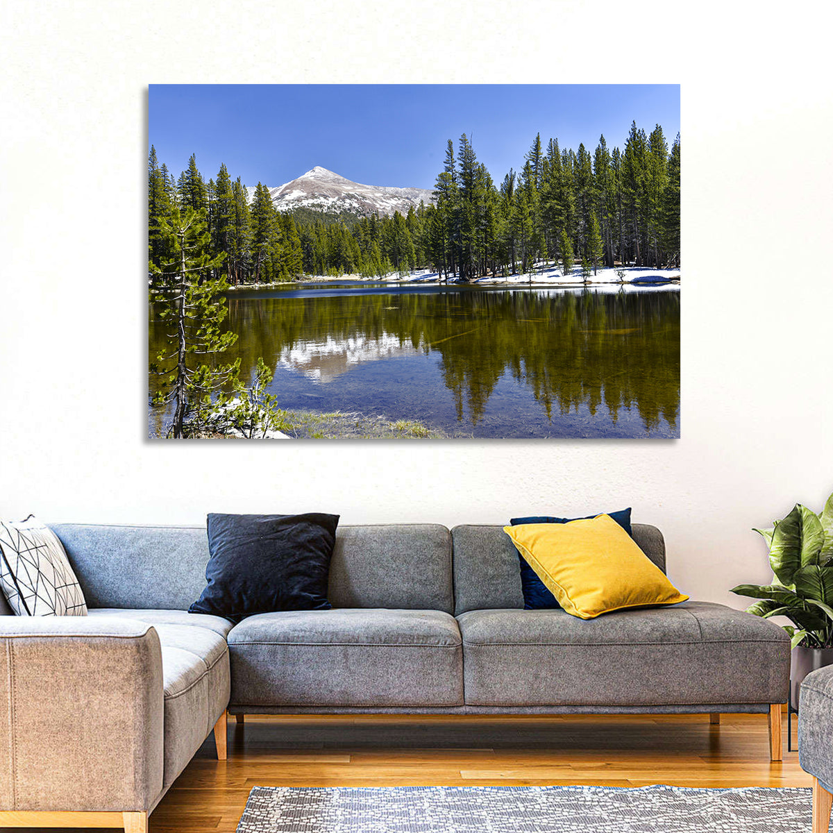 Yosemite Mountain Reflection Wall Art
