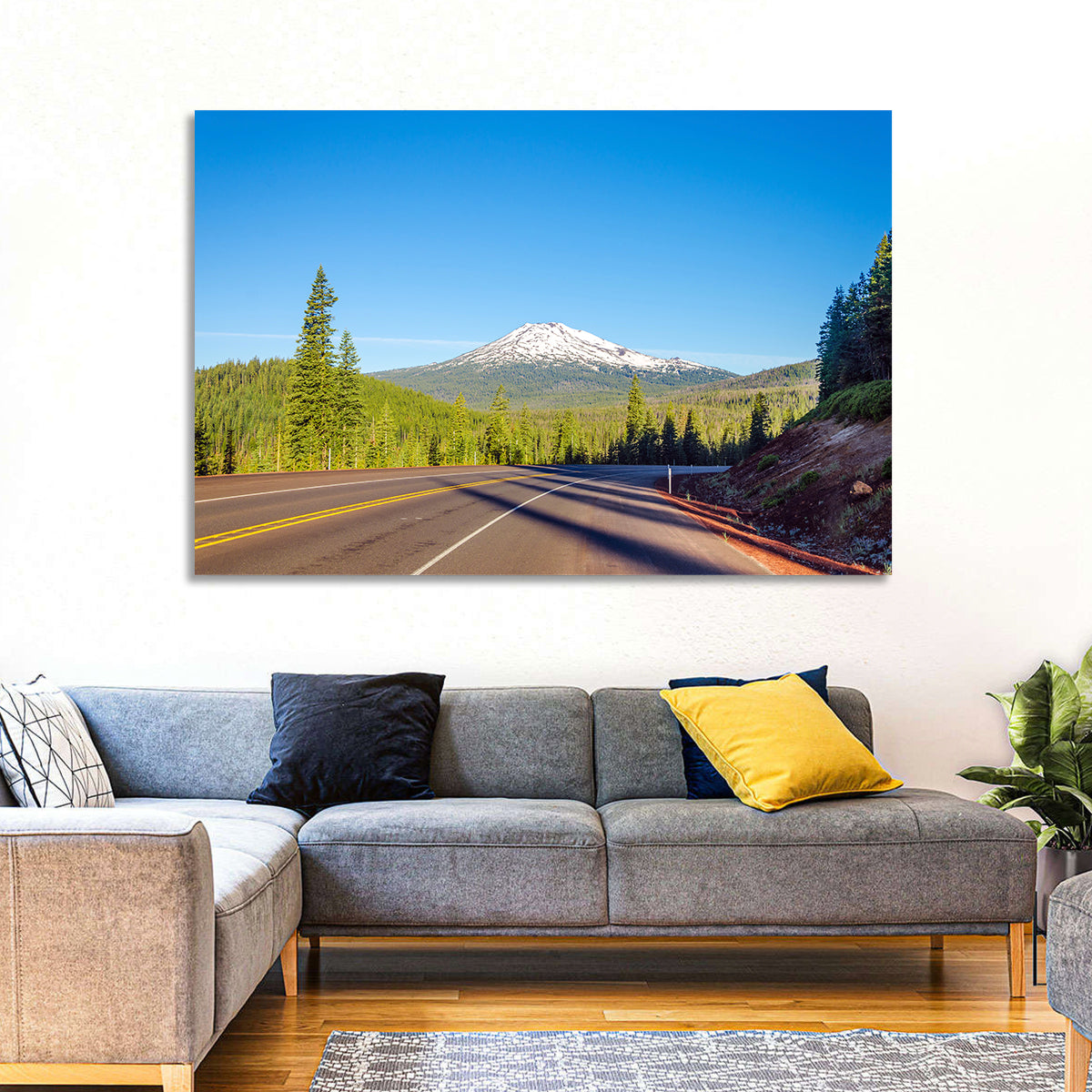 Highway to Mount Bachelor Wall Art
