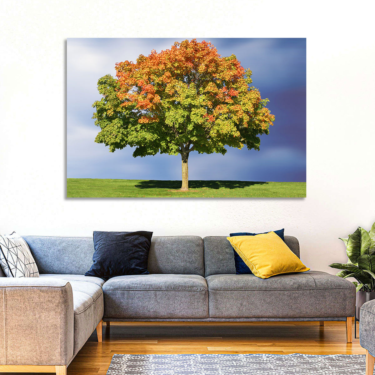 Maple with Split Foliage Wall Art