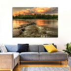 Maumee River Sunset Wall Art