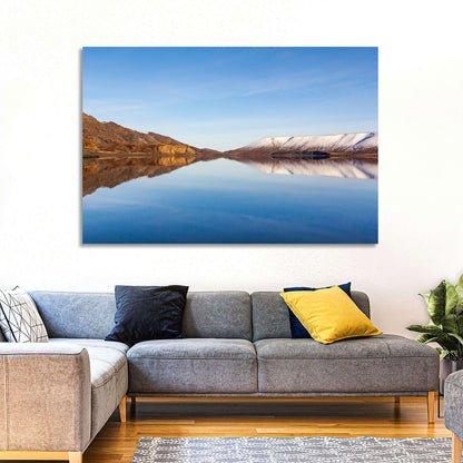 Lake Kleifarvatn Reflection Wall Art