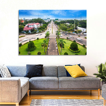 Phnom Penh Independence Monument Boulevard Wall Art