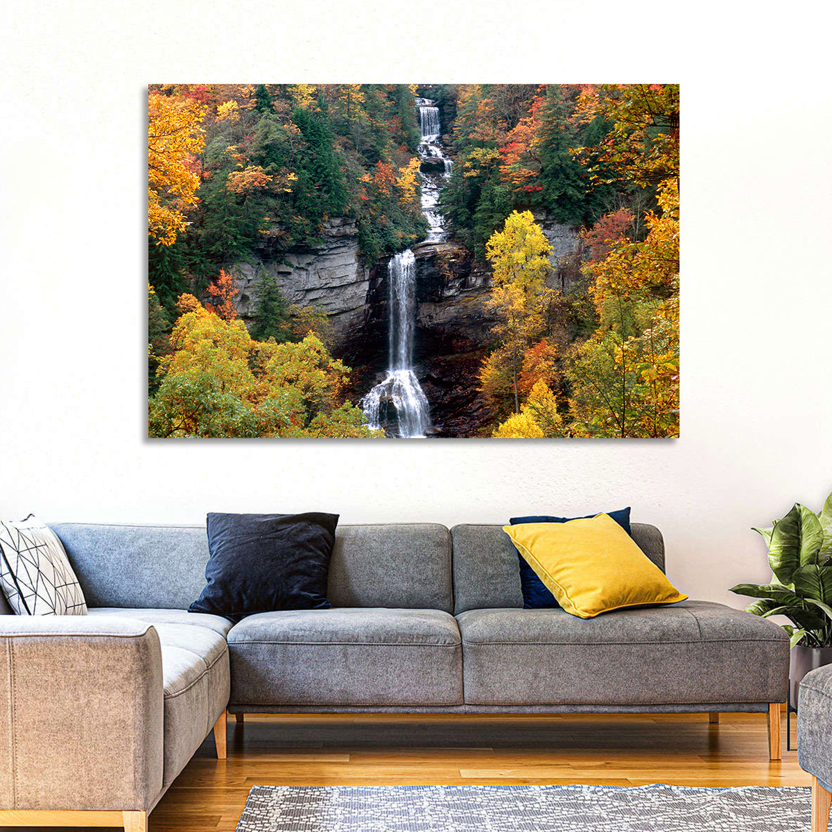 Raven Cliff Waterfall Wall Art