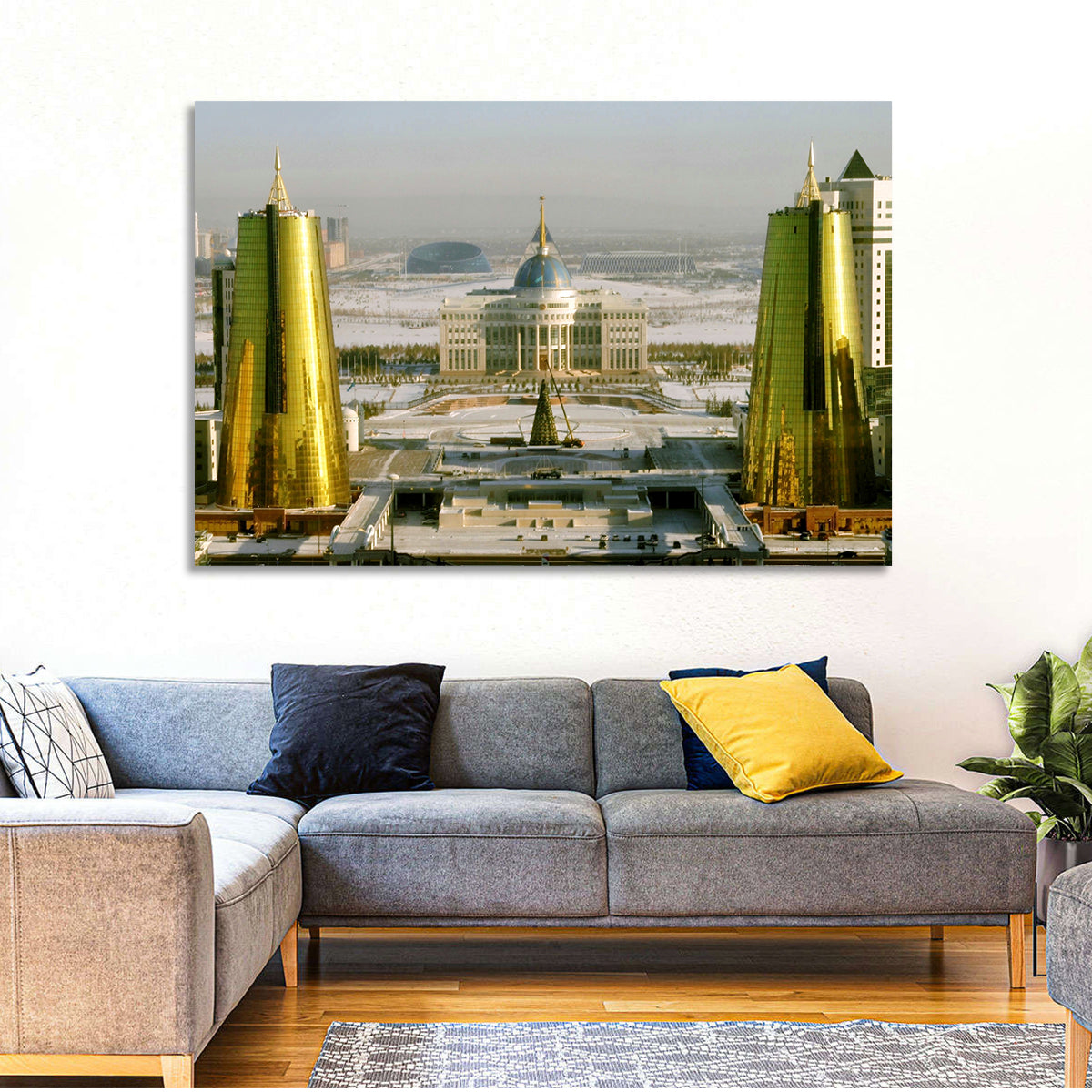 Ak Orda Presidential Palace Astana Wall Art in a room, landscape
