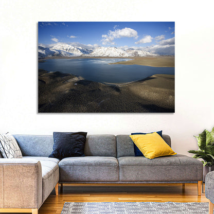Lake Crowley Aerial View Wall Art