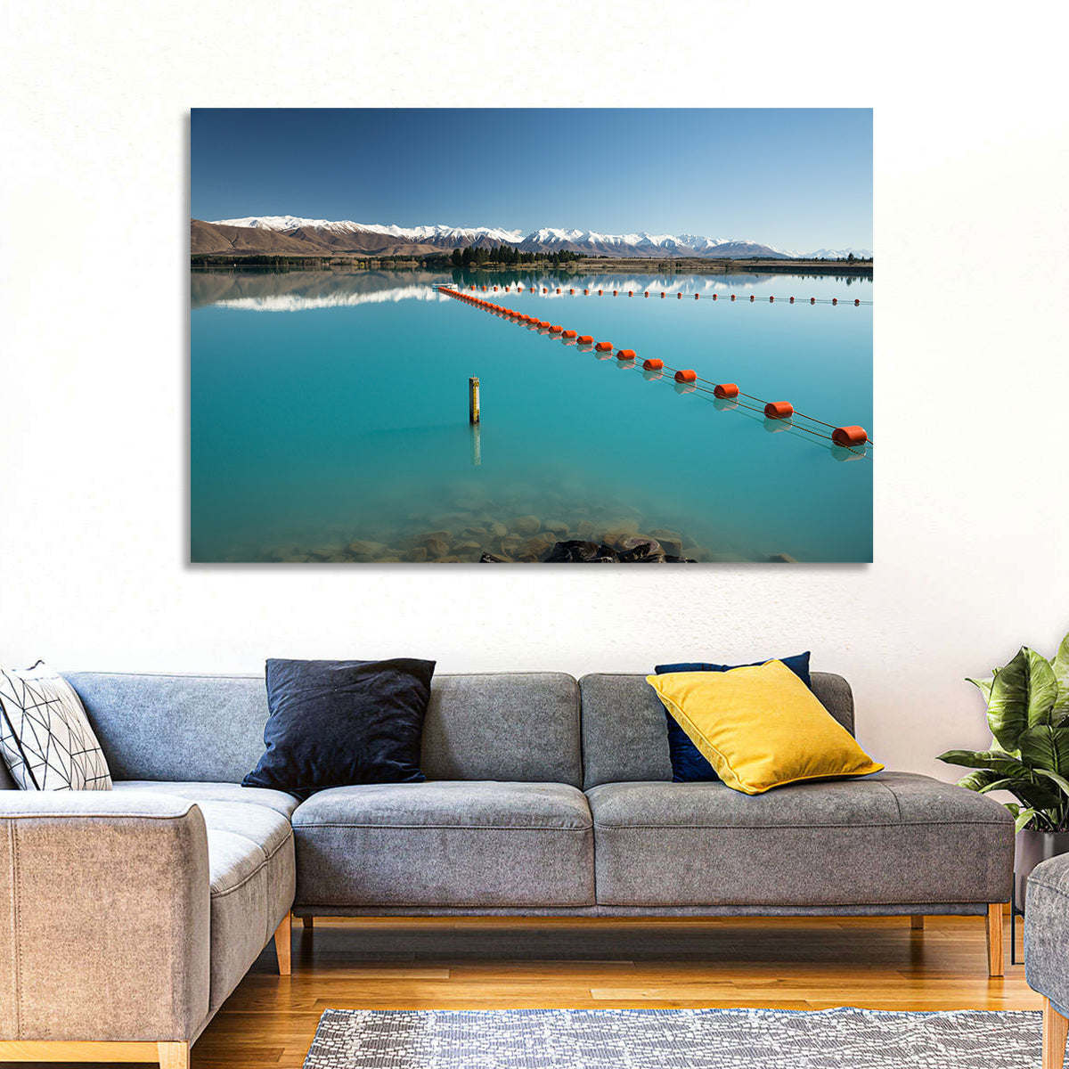 Lake Ruataniwha Reflection Wall Art