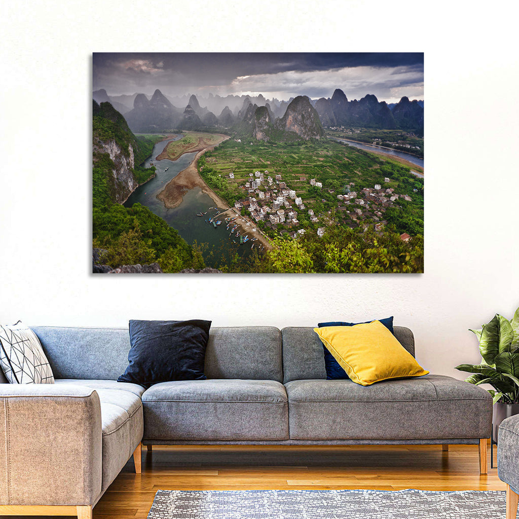 Laozhai Hill Karst Panorama Wall Art