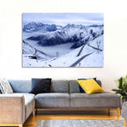 Sichuan Snowy Mountain Pass Wall Art