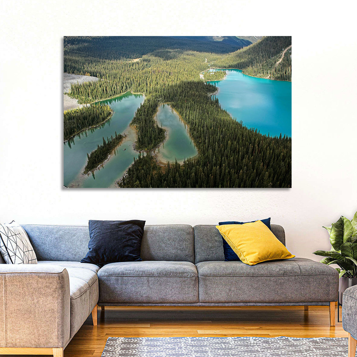 Mary and O Hara Lakes Wall Art
