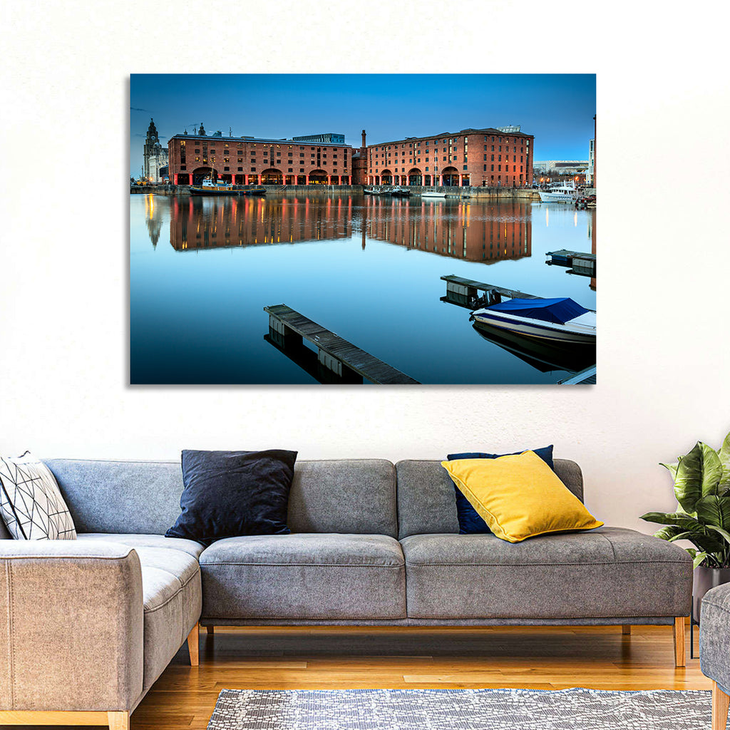 Royal Albert Dock Reflections, Liverpool Wall Art