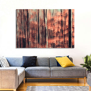 Dense Forest Abstract Wall Art