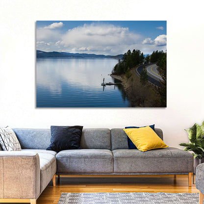 Coeur D'alene Lakeshore View Wall Art
