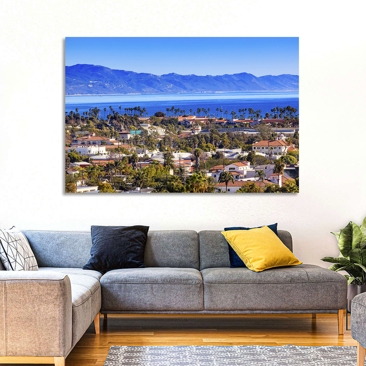 Santa Barbara Waterfront View Wall Art