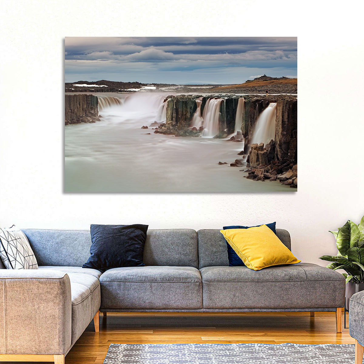 Selfoss Waterfall Wall Art