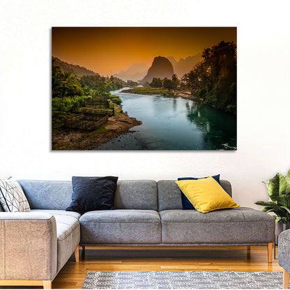 Nam Song River Wall Art