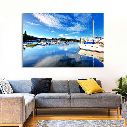 Tacoma Marina Reflections Wall Art