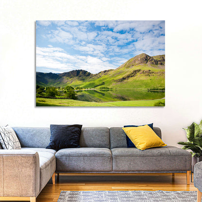 Haystacks Reflection at Buttermere Wall Art
