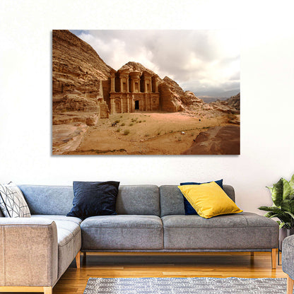 The Monastery of Petra, Jordan Wall Art